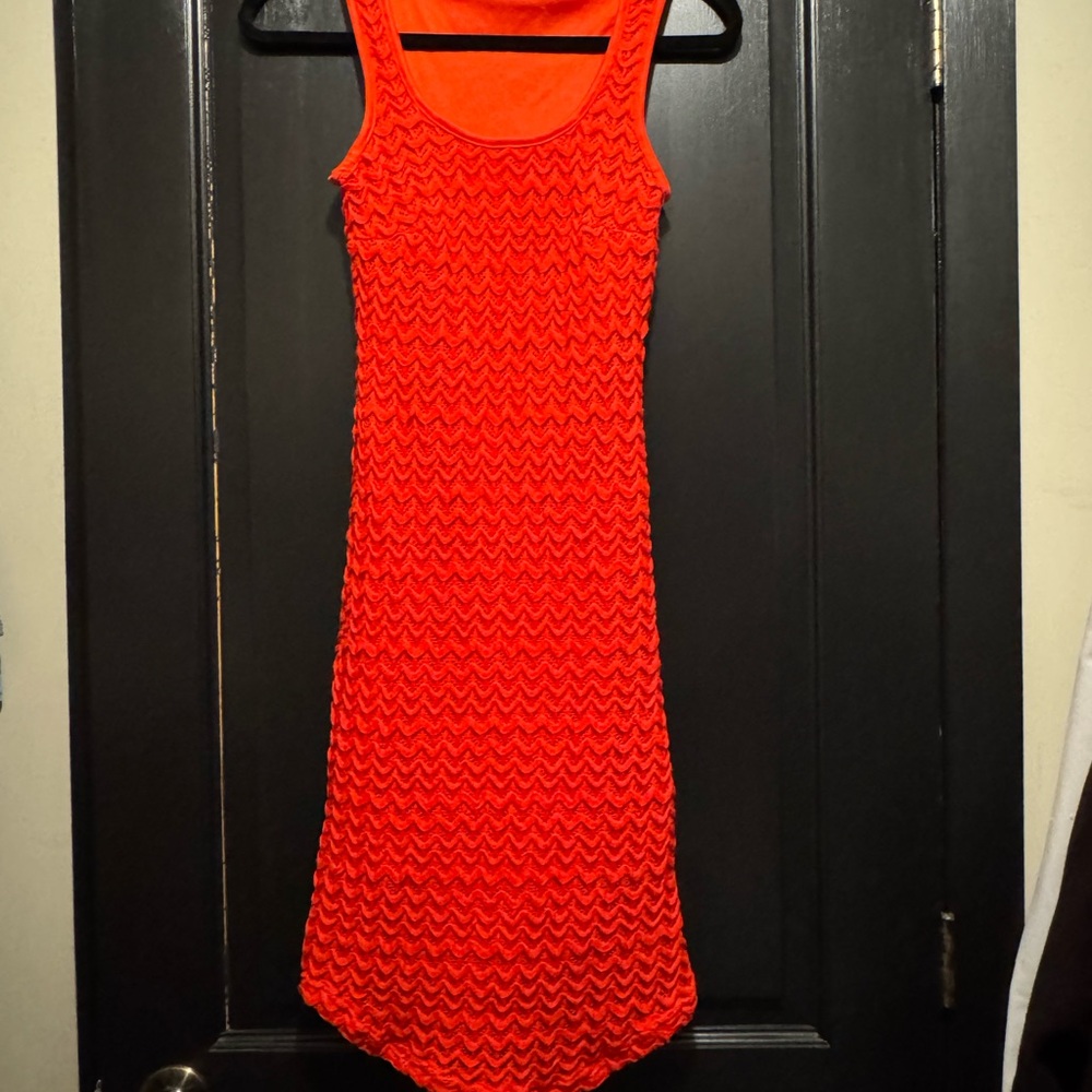 Vibrant Red Dress